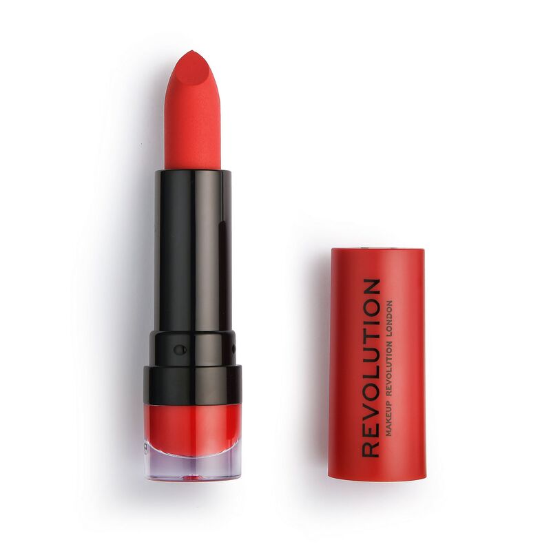 Makeup Revolution Matte Lipstick - 134 Ruby