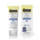 Neutrogena - Sheer Zinc Face Dry-Touch Sunscreen Broad Spectrum SPF 50 - 59 ML
